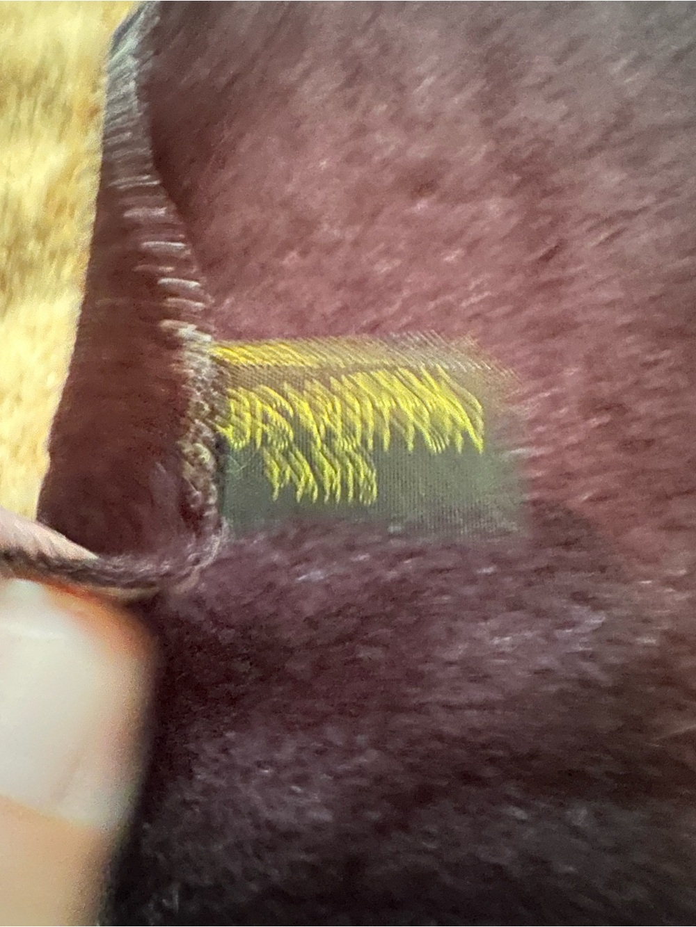 Louis Vuitton Black Scarf with white Accent - Picture 2 of 7